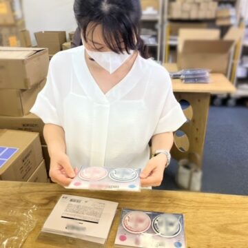 保冷剤の検品