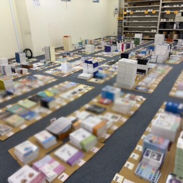 書籍のピッキング