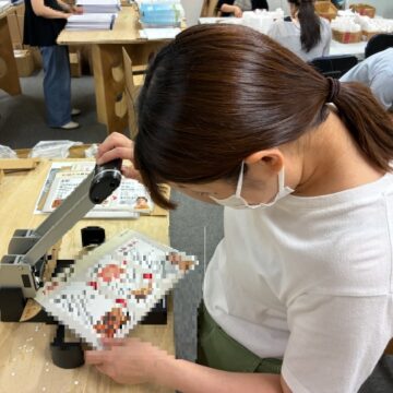 穴あけ