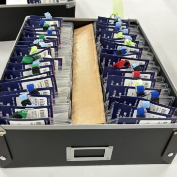 ネックストラップ　完成