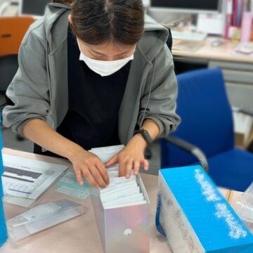 マウスピースの検品