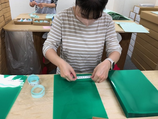 相談受付ページ】テプラ純正オーダーシール作成