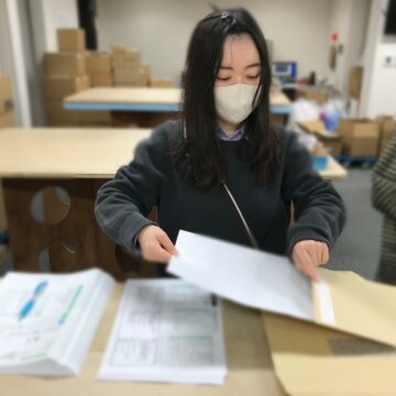 封入作業