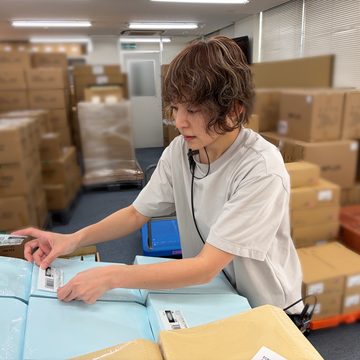 ラベル貼り