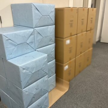 包装作業　完成品
