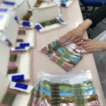 封入作業