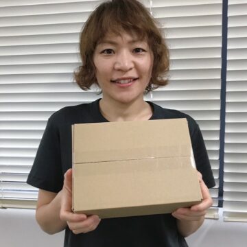 1箱完成した様子