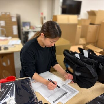 梱包前のリスト照合