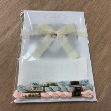 リボン掛け作業