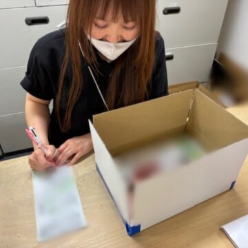 梱包作業