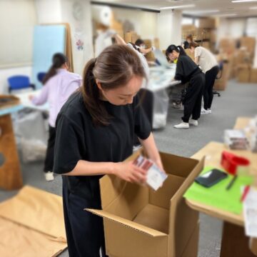 梱包作業