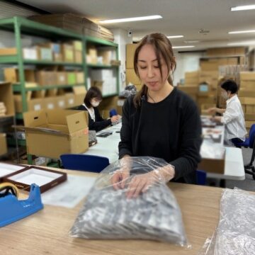 梱包作業