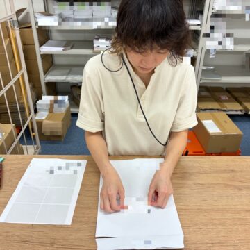 ラベル貼り
