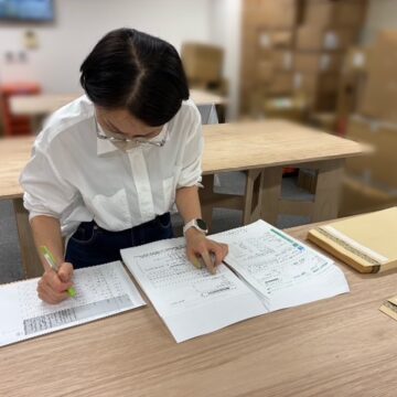 照合封入作業