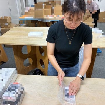 緩衝材包み