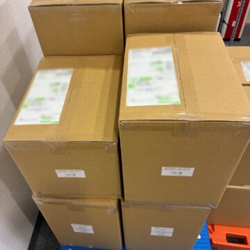 リーフレット梱包