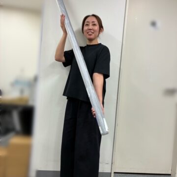 生地カット作業