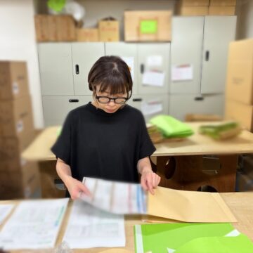 封入作業