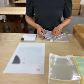 封入作業