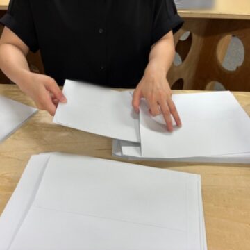 封入作業