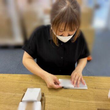 封入作業