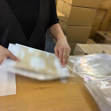 封入作業
