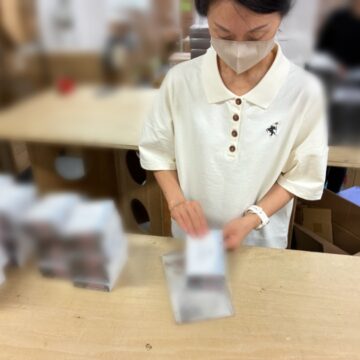 封入作業