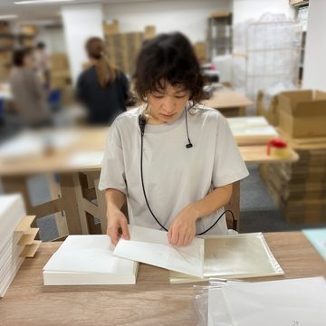 封入作業
