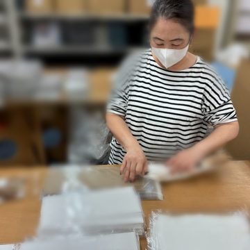 封入作業