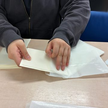 封入作業