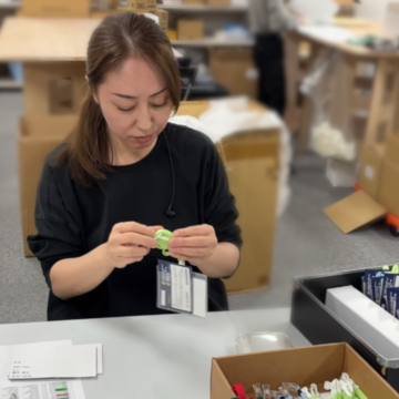 ストラップまとめ作業