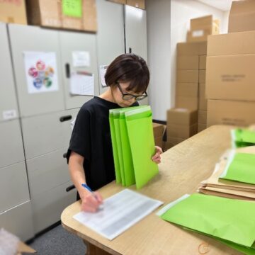 ダブルチェック作業